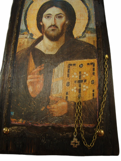 Χριστός Παντοκράτωρ του Σινά, Εικόνα, 35×20 cm