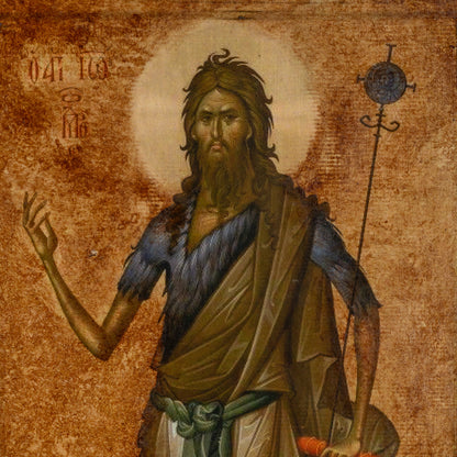 Χριστός του Σινά με Παναγία & Άγιο Ιωάννη, 62×60 cm