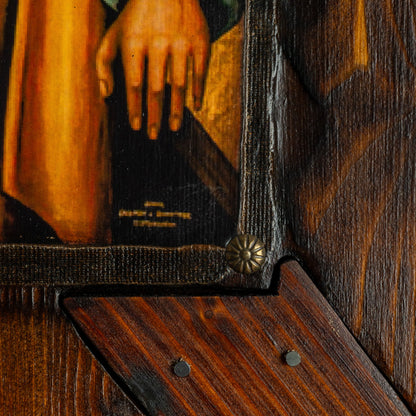 Άγιος Ανδρέας με Χιαστό Σταυρό, Εικόνα, 49×44 cm