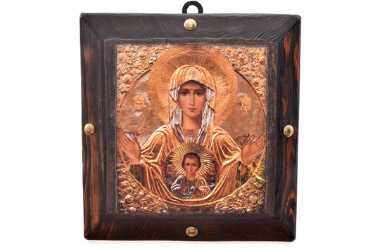 Παναγία των Βλαχερνών, Εικόνα, 30×30 cm