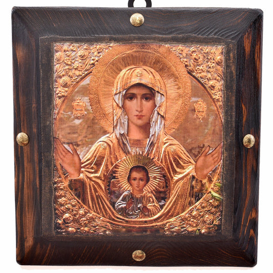 Παναγία των Βλαχερνών, Εικόνα, 30×30 cm