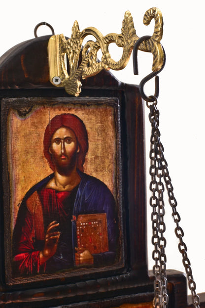 Σταυρόσχημο Βυζαντινό Εικονοστάσι, 60×47 cm