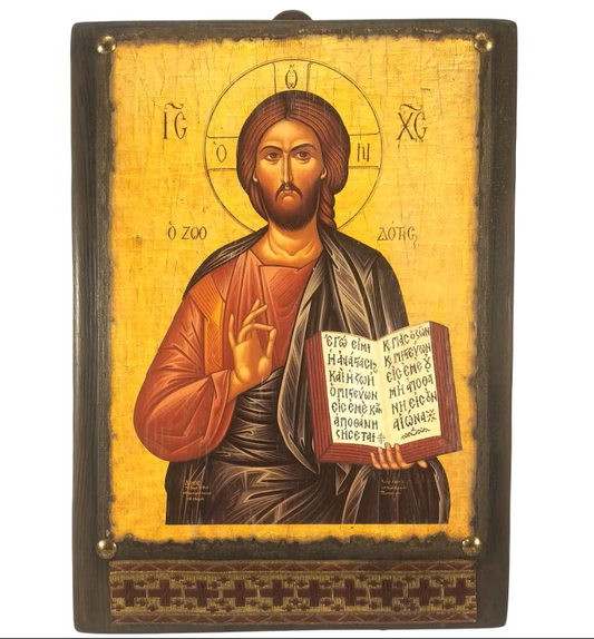 Χριστός Παντοκράτωρ Ευλογών, 31×23 cm