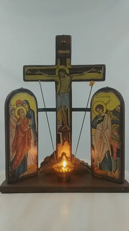 Η Σταύρωση του Χριστού, Εικονοστάσι, 50×41 cm